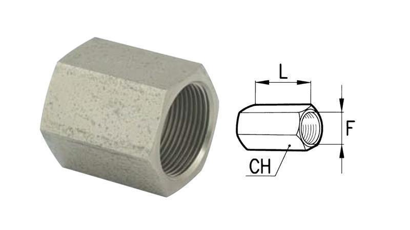 HYDRAULINEN ADAPTERI NAIS-NAIS 3/8