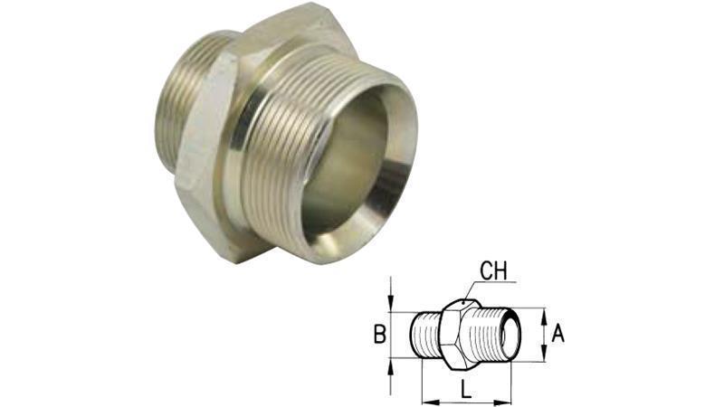 HYDRAULINEN VÄHENTÄJÄ BSP 1/2-3/4