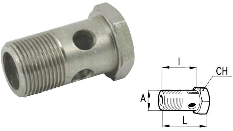 HYDRAULISK BLIND BOLT M20x1.5