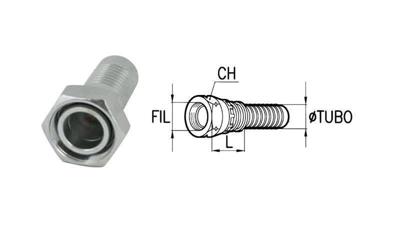 CONECTOR DKOL FEMEA