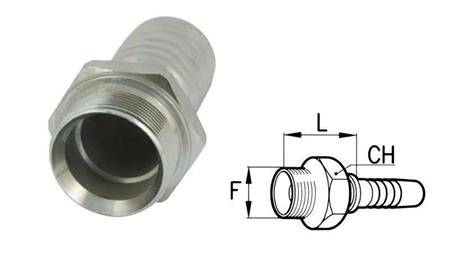 HYDRAULISK FORBINDELSE BSP HAN DN6-1/8