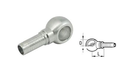 HYDRAULIC CONNECTION EYE 1/4-1/4