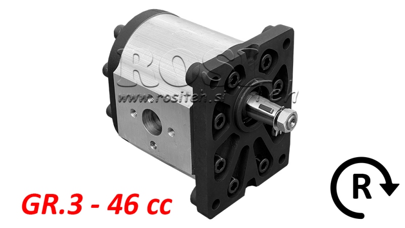 HYDRAULIC PUMP GR.3 46 CC RIGHT - FLANGE