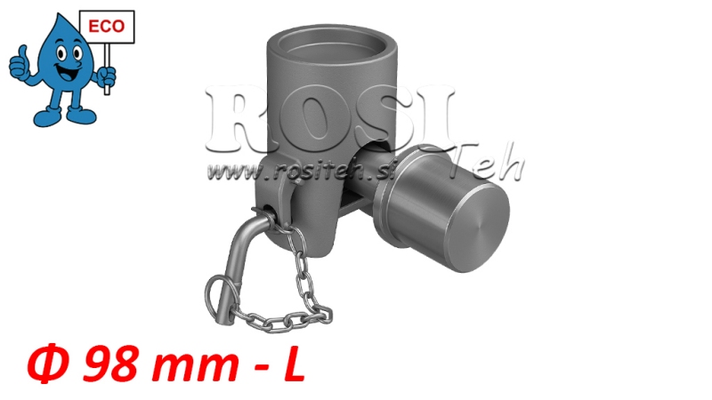 BALLE DE CAMION BENNE POUR REMORQUE fi98 GAUCHE eco