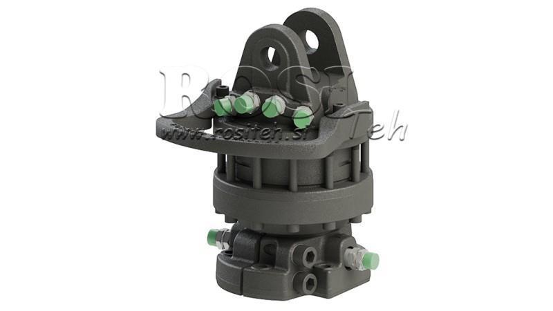 ROTATORE IDRAULICO 10000/5000 KG CON FLANGIA