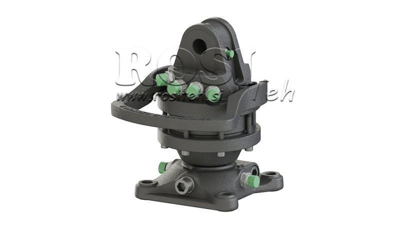 ROTATORE IDRAULICO 3000/1500 KG CON FLANGIA