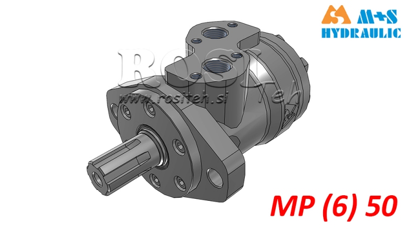 MOTEUR HYDRAULIQUE MP 50 CC - 6 DENTS