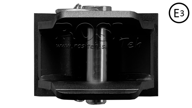 HOMOLOGERAD MONTERINGSKOPPLING SEMICIRKULÄR FIXERAD DGM-806-B