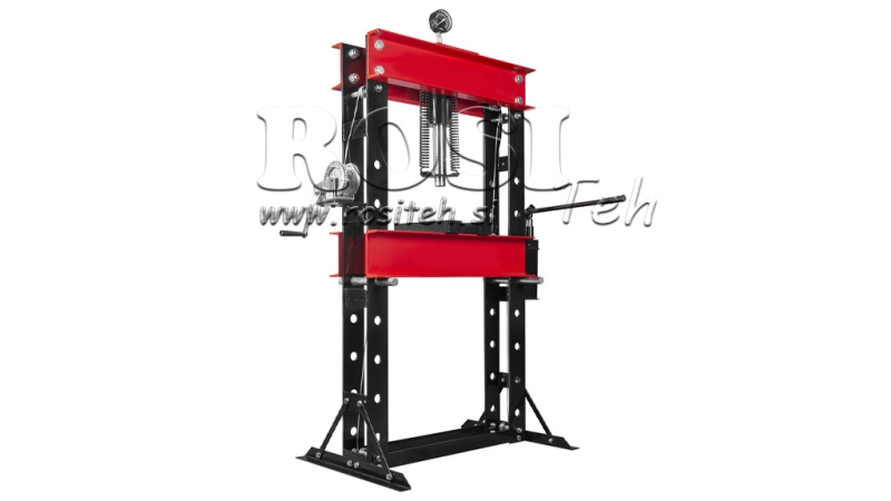 DIRBTUVĖS HIDRAULINIS PRESAS GUOLIAMS 50T - dviejų greičių