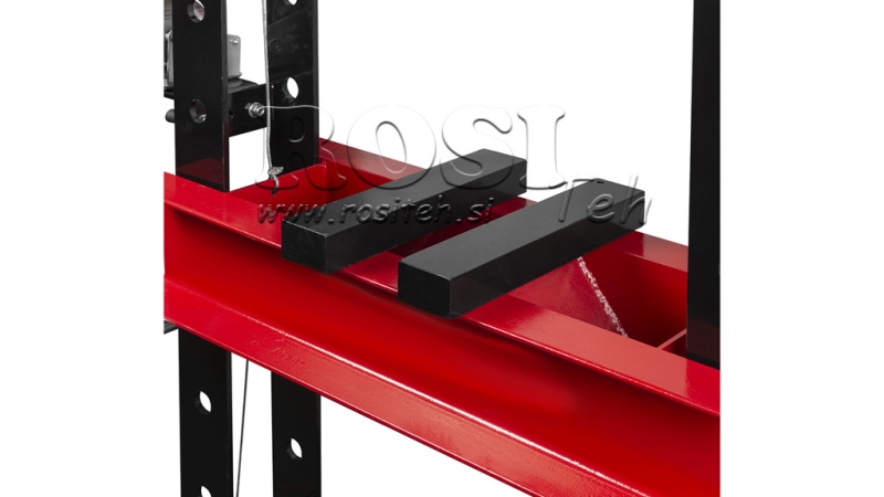 DIRBTUVĖS HIDRAULINIS PRESAS GUOLIAMS 50T - dviejų greičių