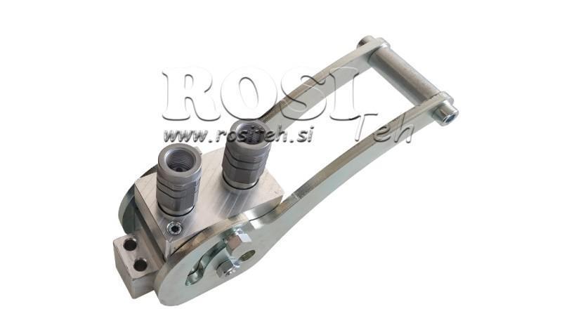 MULTI-FASTER COUPLING 2-way BSP1/2 COMPLETE NEW TYPE