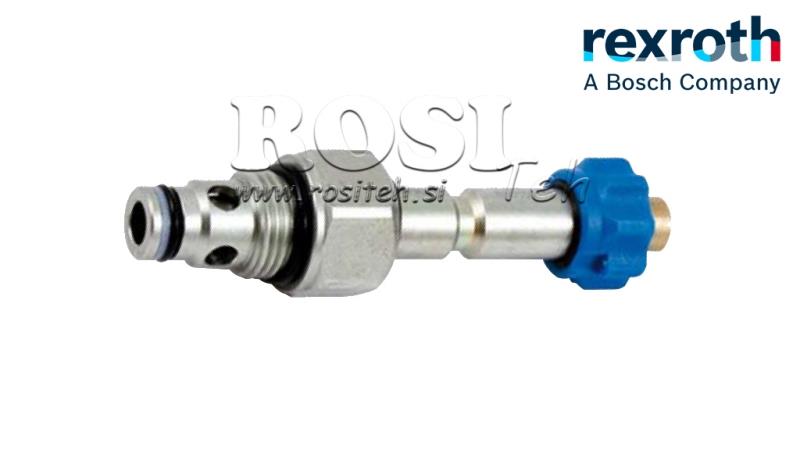 HYD. STÄNGD ELEKTROMAGNETISK KONTROLLER FÖR 2-VÄGSVENTIL REXROTH 3/8 40-LIT