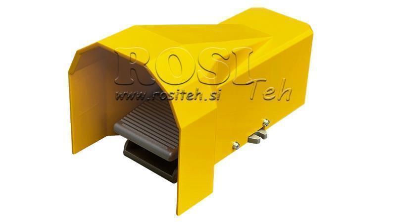 PNEIMATISKĀ KĀJAS PEDĀLE 5/2 1/4 PRT-0852-ANNZ-G AR BLOKU