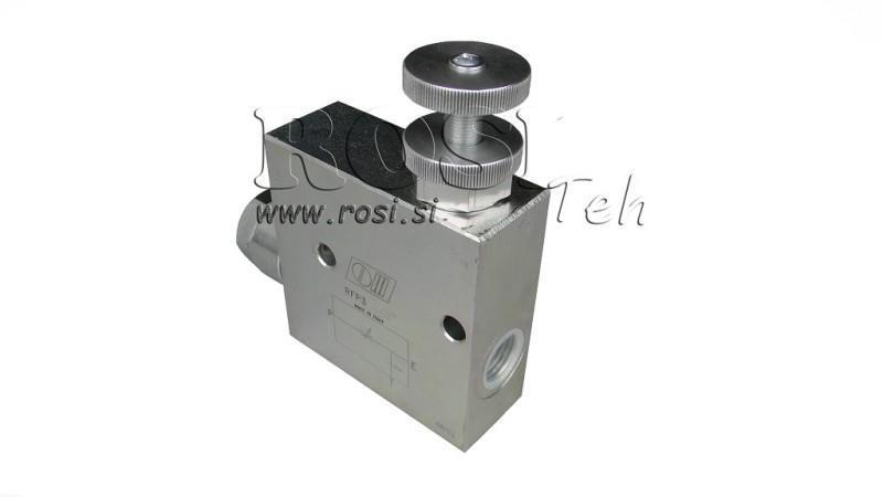 ETUSIJAVENTTIILI RFP3 1/2 avotankki