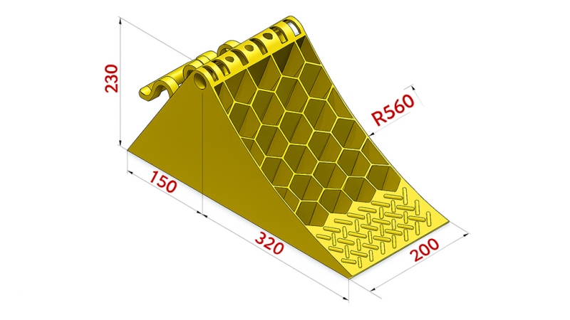PLASTIKK KILE HOMOLOGERT DIN 76051/E53 6,500 KG