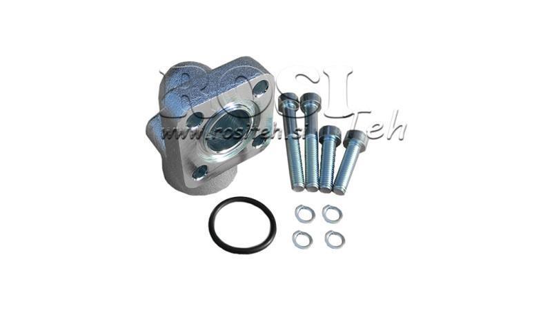 PŘIPOJENÍ TRUBKY 1/2 - PLATOVÁ PLOCHA BOSCH průměr 40