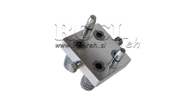 MULTI-FASTER COUPLING 4way BSP1/2 NEW TYPE CONNECTING PART