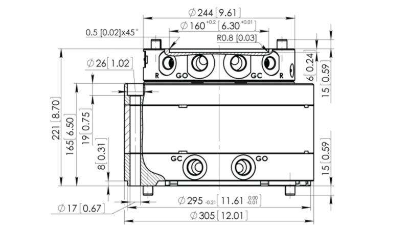 HYDRAULICKÝ ROTÁTOR CPR9-01 33000-9000 KG