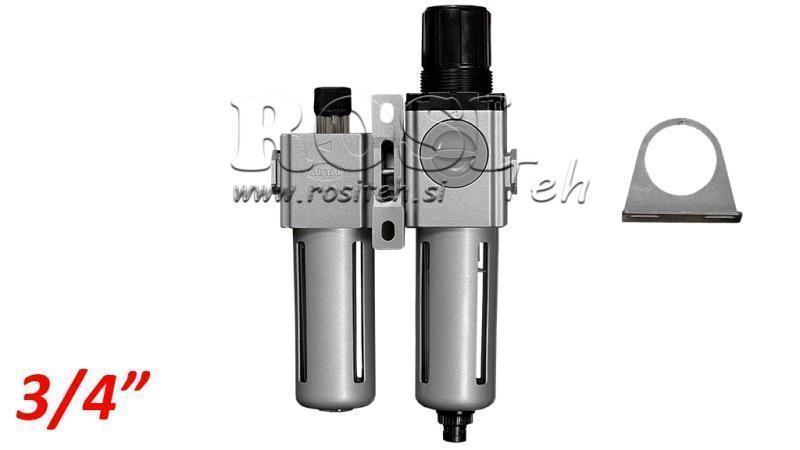 ПНЕВМАТИЧЕН ПОДГОТВИТЕЛЕН УНИТ 600 G3/4 40µ 0-10b