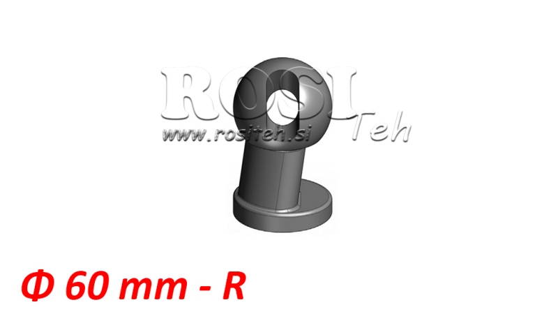 SKLÁPACÍ KULIČKA BOXU Φ 60 ZADNÍ PRAVÁ