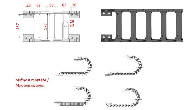 END ELEMENT FOR CHAIN CK35a
