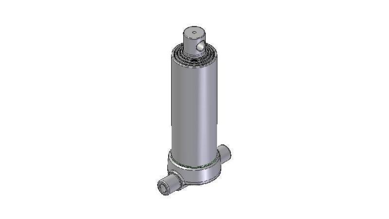 3545F -TELESCOPISK CYLINDER INFERIOR – HÅL 4 GRADER SLAG 1190 FI 124