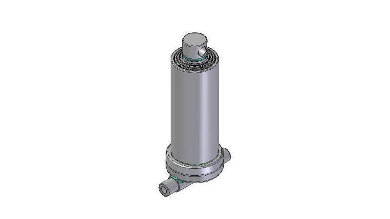 4545F -TELESCOPISK CYLINDER INFERIOR – HUL 4 GRADER SLAG 1490 FI 170