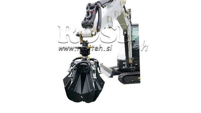 Pince pour cargaison en vrac 800mm