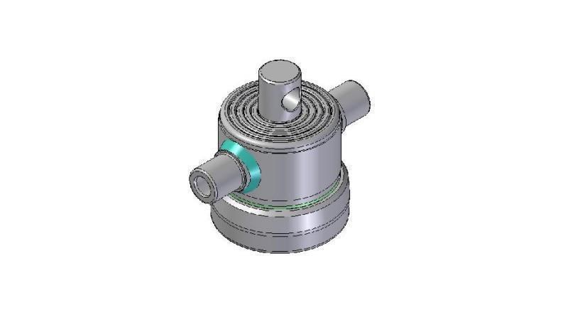 6002F -CYLINDRE TÉLESCOPIQUE STANDARD/HOLE 6 ÉTAPES VOYAGE 840 FI 124