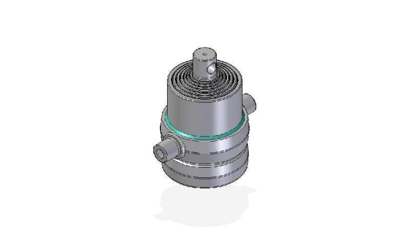 7015F -TELESCOPIC Sylinder STANDARD/HULL 7 TRIN SLAG 1135 FI 190