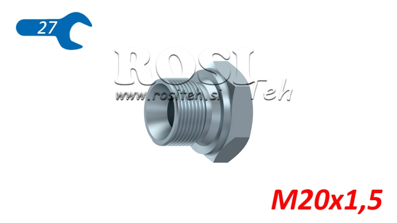 ENCHUFE HIDRÁULICO M20X1,5