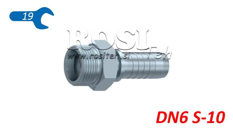 HIDRAULIKUS IDOM CES 10 S FÉRFI DN6-M18x1,5