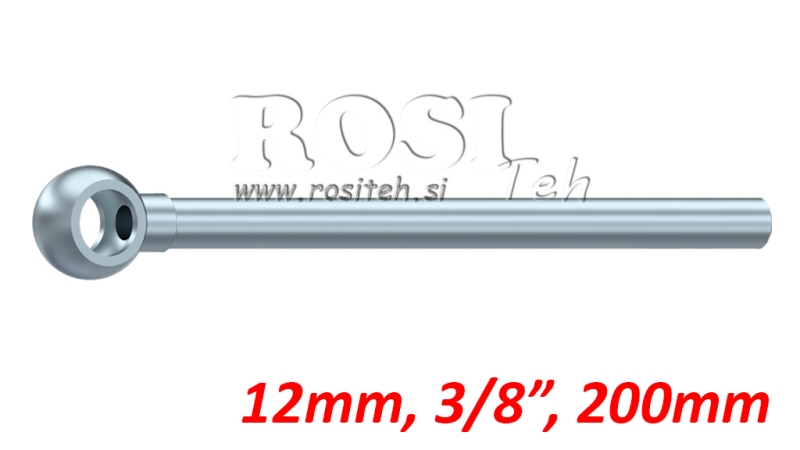 BANJOKOBLING MED RØR 3/8 200mm