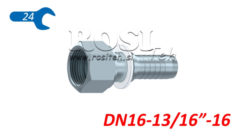 HYDRAULICKÁ PRÍPOJKA DKORFS SAMICA DN16-13/16-16