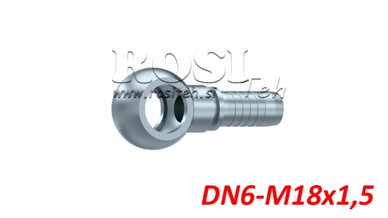 HIDRAULIKUS IDOM SZEM DN6-M18x1,5