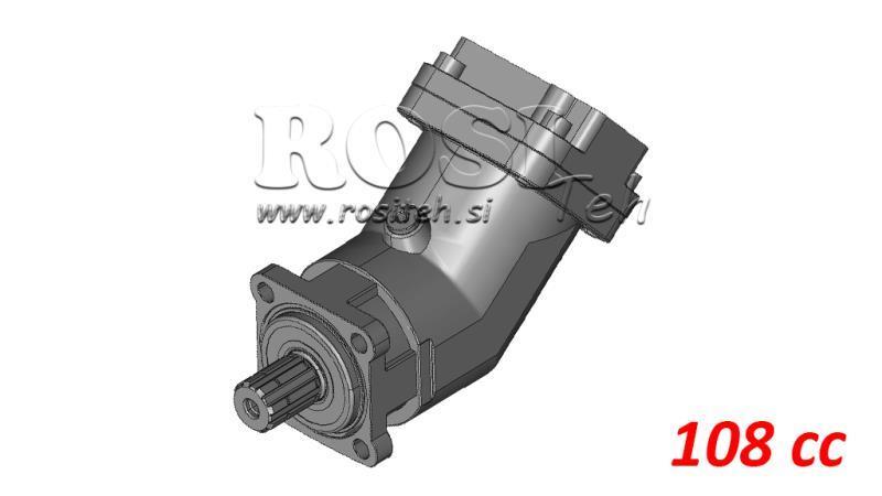 PISTON HYDRAULINEN MOOTTORI 108CC - 600NM