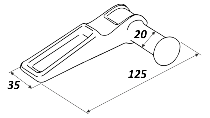 MAROTTA DEŠINIO ŠONO UŽSPAUDIMO ĮRENGINYS