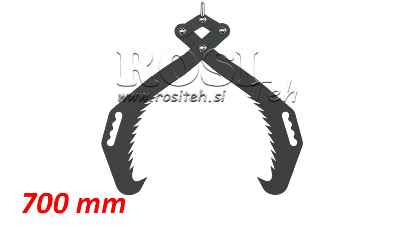 KÄSITSI METSAHAARRATS HD70 (700 MM) - VÄRVITUD