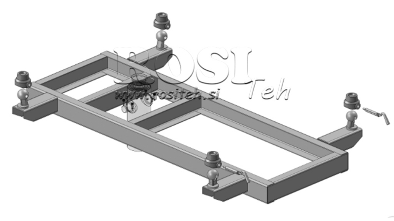 SET AV HÅLLARE FÖR TIPPCYLINDER FI85
