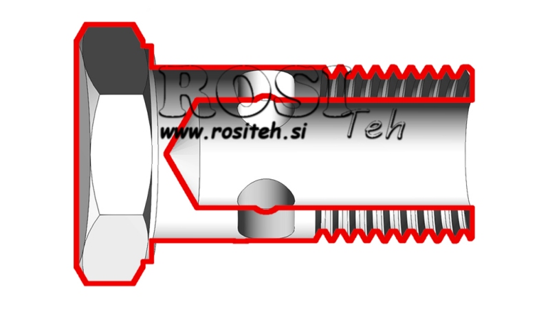 BULLONE CAVO IDRAULICO 1/2