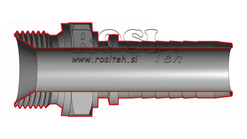 HYDRAULICKÁ PRÍPOJKA BSP SAMEC DN5-M14X1,5