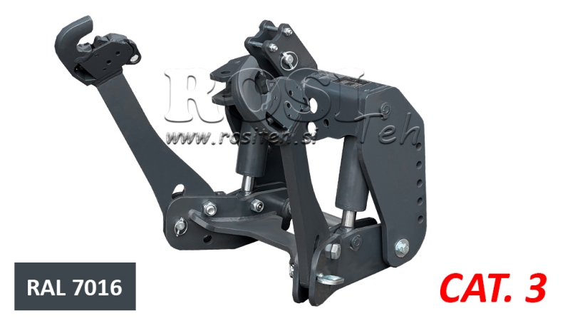 TIRANȚI FRONTALI UNIVERSALI PENTRU TRACTOR CAT.3 2500KG