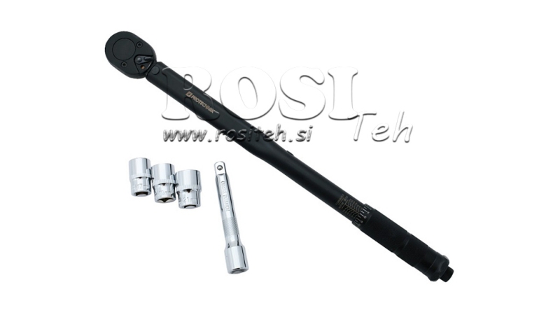 TORQUE WRENCH 1/2'' 28-210Nm