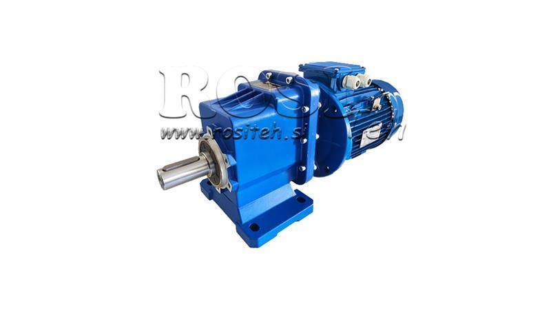 1Fase 1,1kW-MOTOR ELÉTRICO COM REDUTOR ERC03 MS90 54rpm