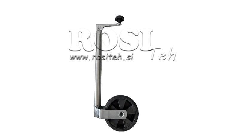 WHEEL PARKING JACK FOR CAR TRAILER 35mm 75kg