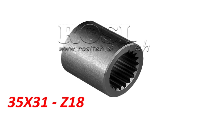 INGRANAGGIO PTO 35X31 18 CAVE d48 l50