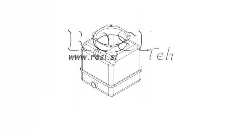 NÁDRŽ PVC ROLL PP 4 LITER HORZONTAL-VERTICAL