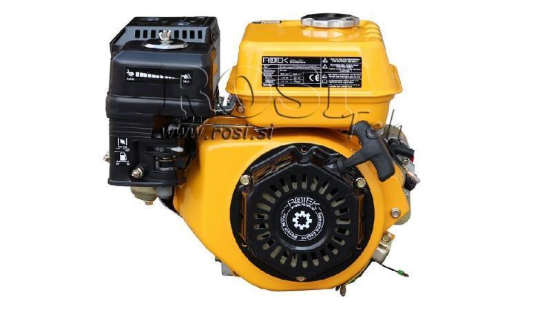 gasoline engine EG4-200cc-5.10 kW-3,600 RPM-E-KW20x53-electric start