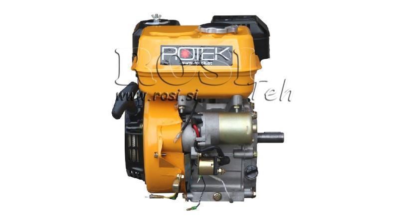 bensinmotor EG4-200cc-5.10 kW-3,600 RPM-E-KW20x53-elektrisk start