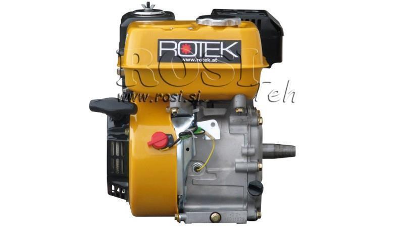 benzinmotor EG4-200cc-5.10kW-3.600 RPM-H-TP25x54.5-manuel start